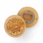 Abre botellas madera